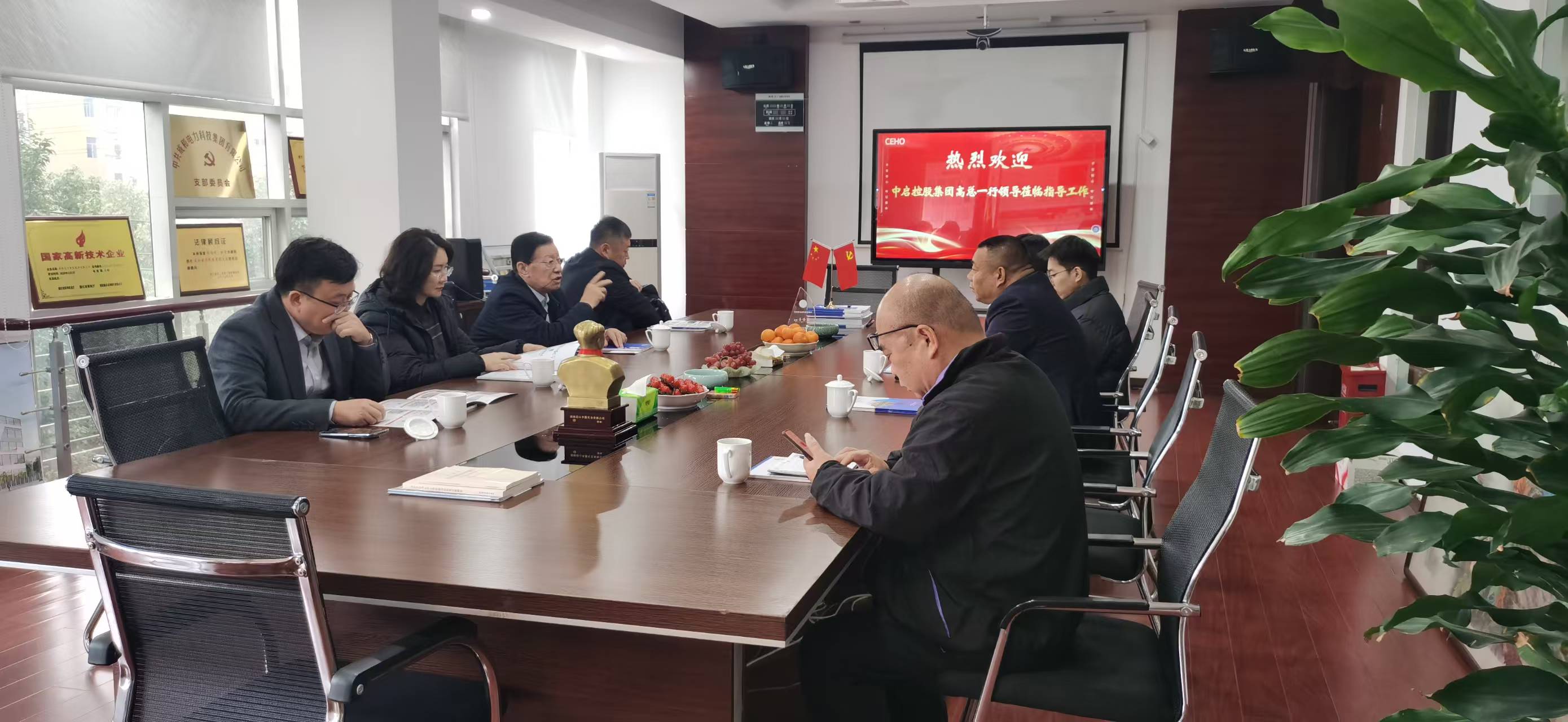 Zhongqi Holding Group과 CEHO Group, 해외 전력 프로젝트에 대한 전략적 협력 의도 달성